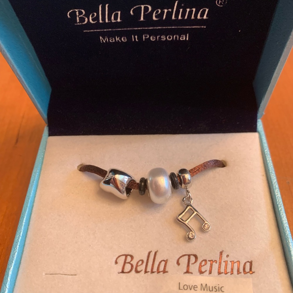 Bella Perkins Love Music Charm Set, NWT in Pretty Blue Box, Cruise Ship Jewelry